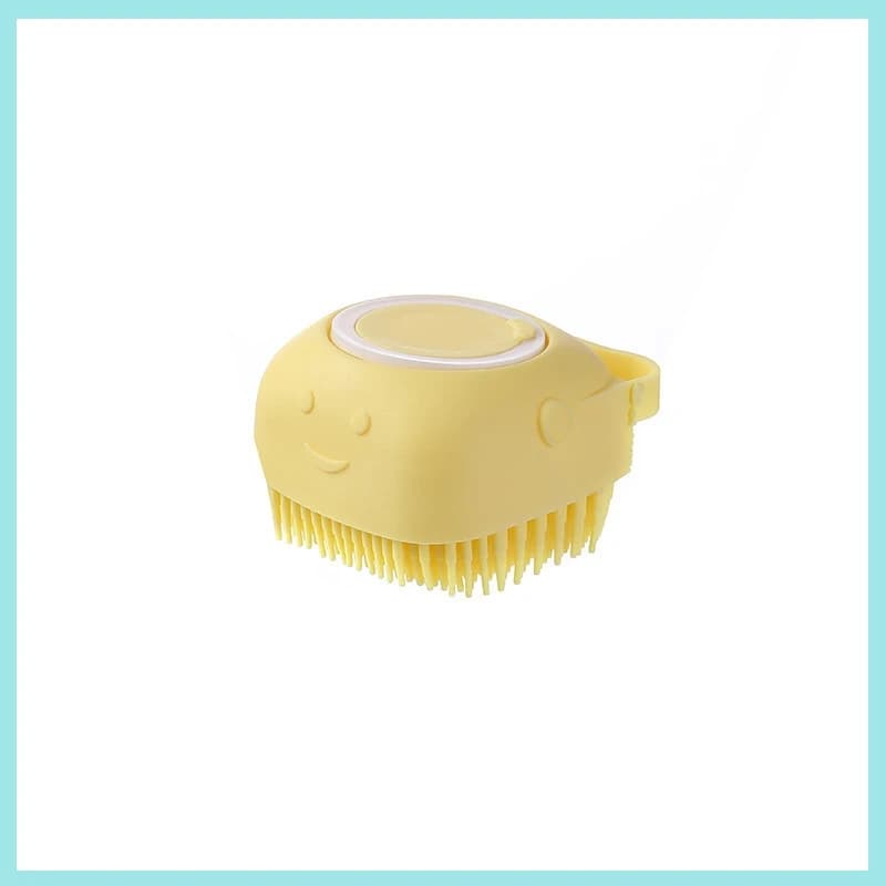 Dog Bath Brush Silicone Pet Shampoo Brush Soap Dog Scrubber Cat Massage Grooming Wash Comb Soft Rubber Puppy Clean Brush B2