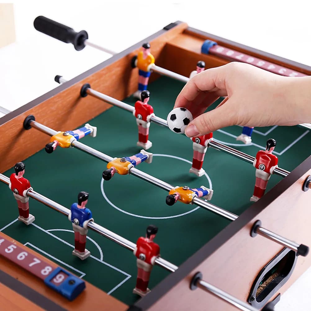 20 pezzi biliardino calcio mini gioco Fidget calcio resina scrivania giocattolo piccola macchina sportiva per bambini e adulti