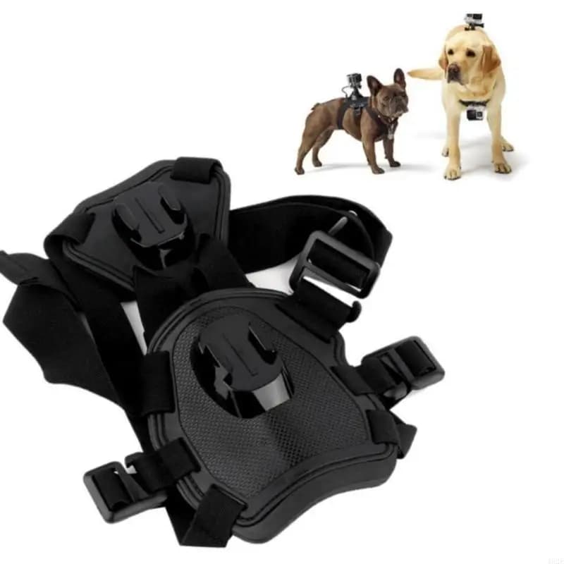 462E Supporto per imbracatura per fotocamera con gilet per cani regolabile solido con fibbie rotanti Elementi fissaggio con a