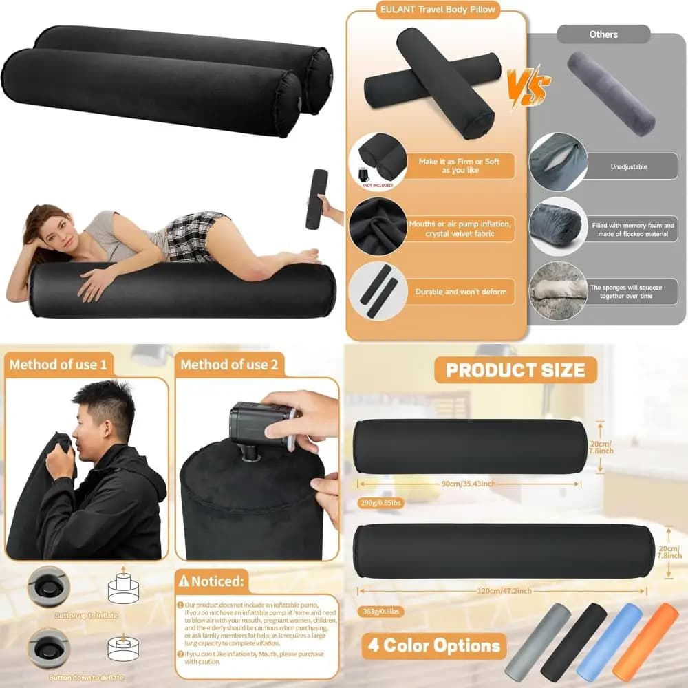 47 inches long band cushions for adults, support for pregnancy, travel and hug