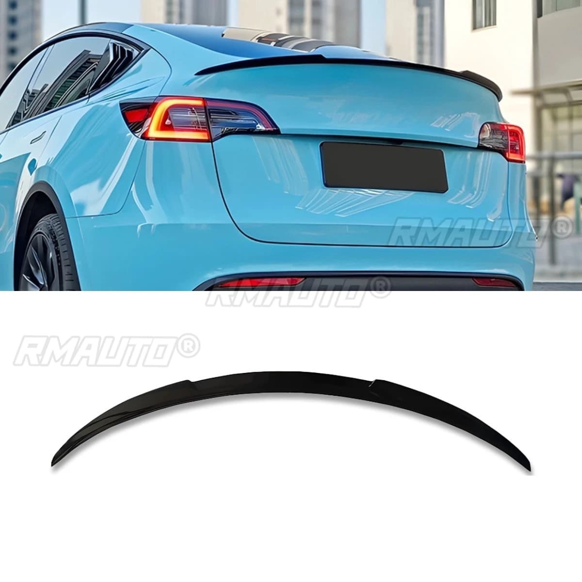Car Rear Wing Rear Trunk Spoiler Diffuser Protector For Tesla Model Y M4 Body Kit Car Accessories