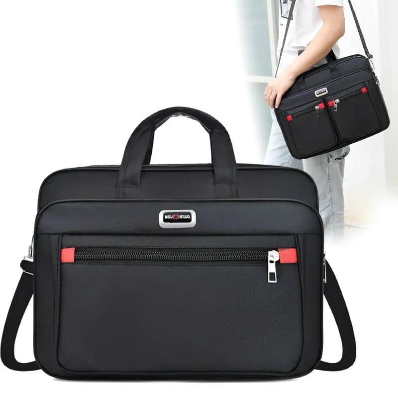 Valigetta per laptop da lavoro Borsa Oxford impermeabile da uomo Documenti da ufficio Borse a tracolla messenger Grande cartella direzionale XA303C