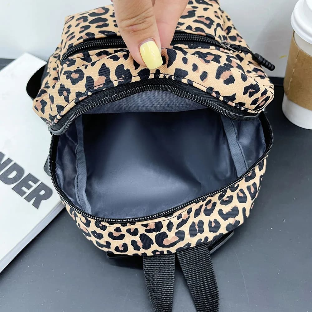 Fashion Women Backpack Animal Pattern Printing Handbags Large Capacity Knapsacks Women Travel Large Rucksack