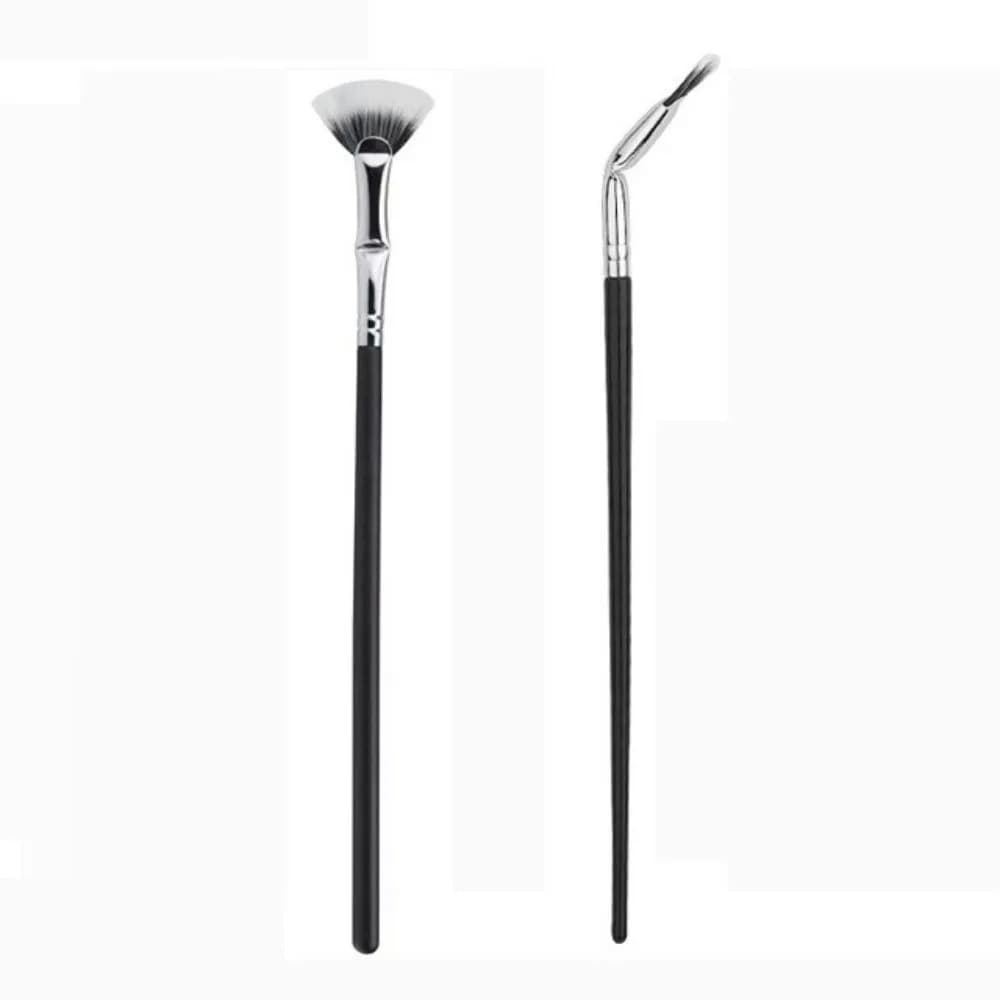 Angolato 120° ° Pennello per Mascara Pieghevole con Angolo Curvo, Effetto Naturale, Professionale, con Setole Morbide, Strumento Separatore per Ciglia
