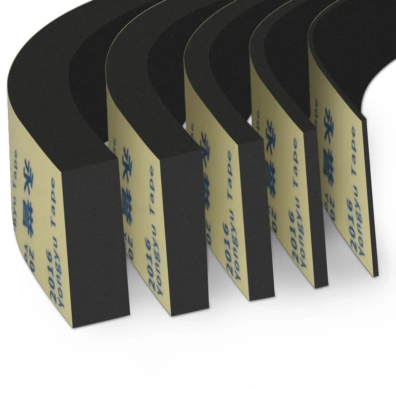 EVA foam tape Weather Stripping Door Seal Strip , New Adhesive Foam Insulation Tape for Door Frames, Windows
