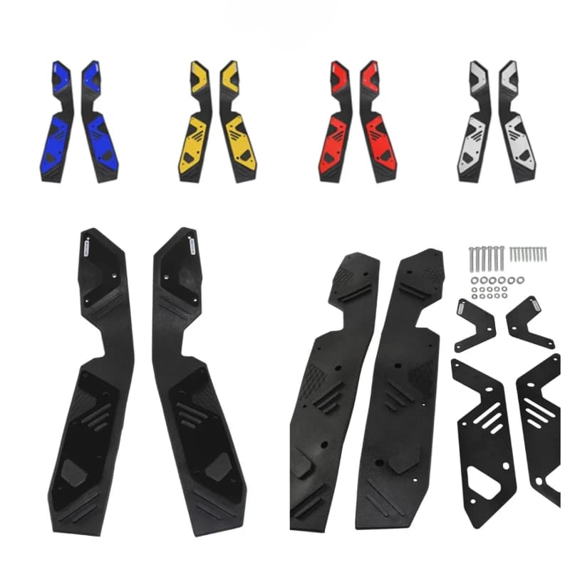 Motorbike ADV160 Footrest Footboard Step Floorboards Pegs Anti Slip Foot Mats Pedal For Honda ADV 160 2022 2023