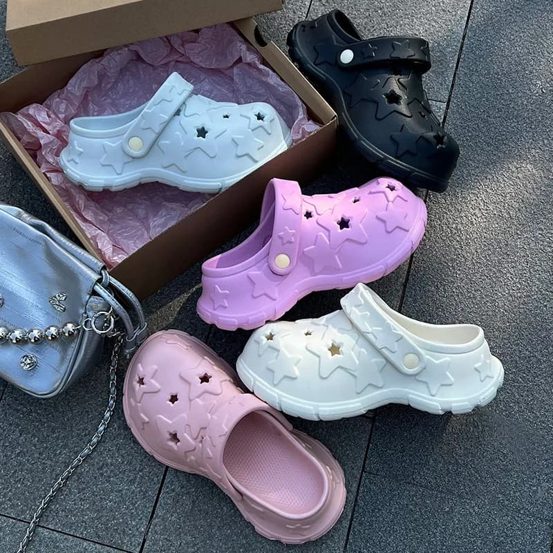 Nuovi sandali estivi da donna suola spessa design antiscivolo calzature comode scarpe da passeggio moda casual slip on diapositive