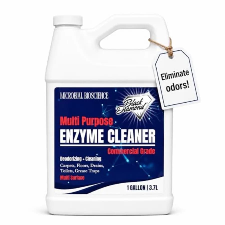 Commercial Multi-Purpose Enzyme Cleaner and Odor Eliminator Pet and Human Urine, Stains and Odors Carpet, Laundry, Bathroom, Dr