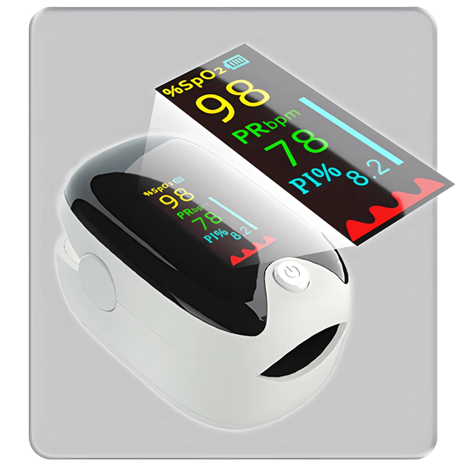 Finger pulse oximeter Medical portable oxygen meter in blood OLED heart rate saturation meter Oximeter De Dedo Screen TFTdisplay