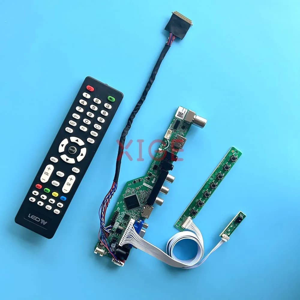 Per LTM184HL01-C01 LTM184HL01-M01 18.4 "HDMI + VGA + AV + USB 40Pin LVDS Schermo del computer portatile TV analogica 1920x1080 Kit scheda controller driver