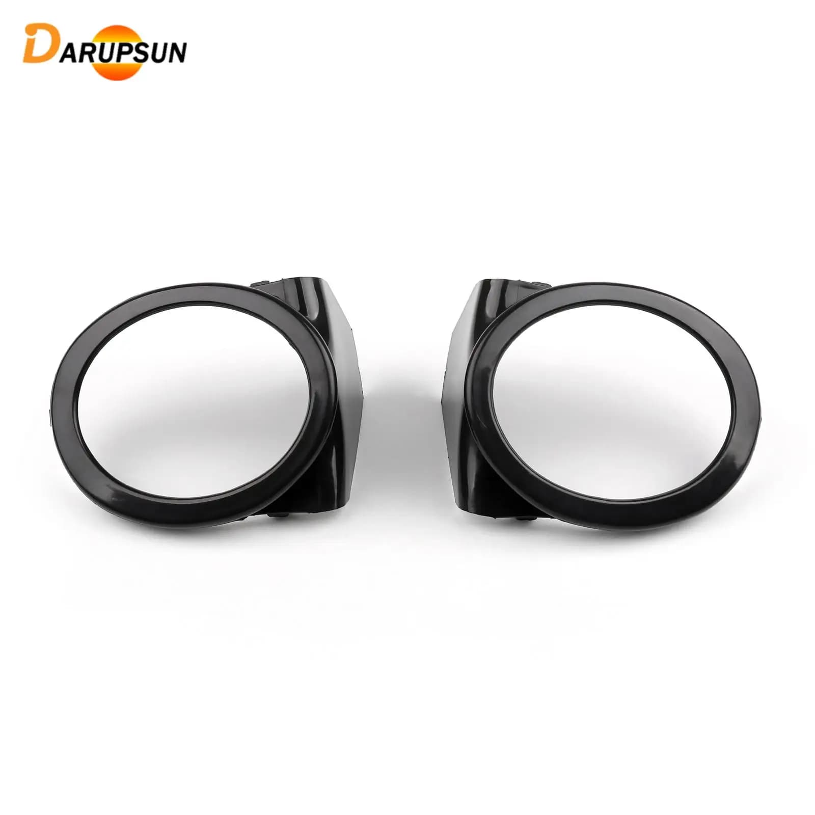 Darupsun Front Bumper Fog Light Ring Cover Left&Right for BMW M3 E46 2000 2001 2002 2003 2004 2005 2006