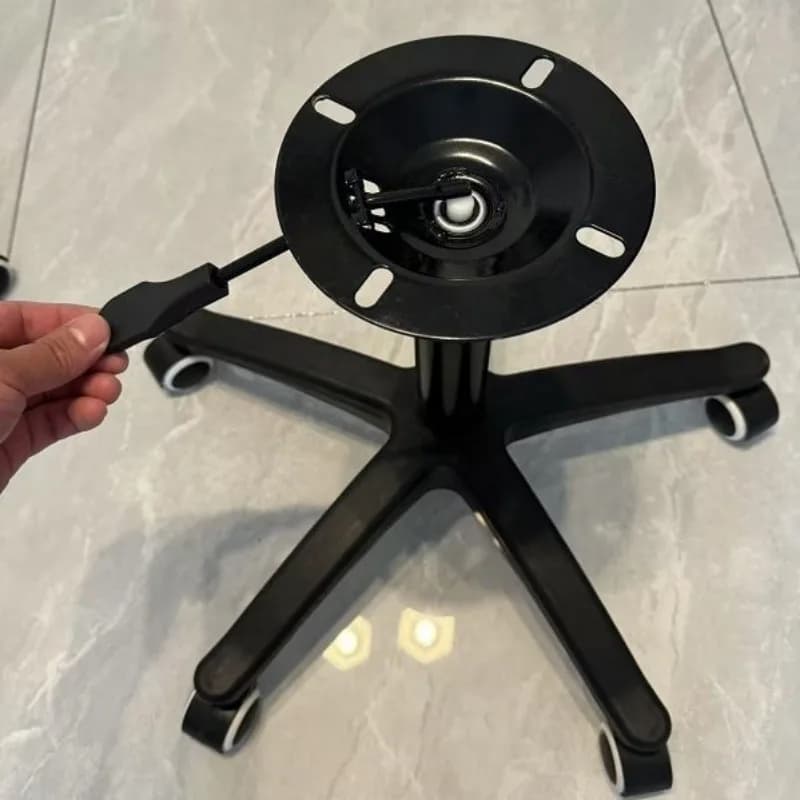 Base per Sedia da Ufficio a Cinque Stelle in Nylon Resistente, Accessori Regolabili per Sedie da Computer, Supporto Universale per Sedie Girevoli