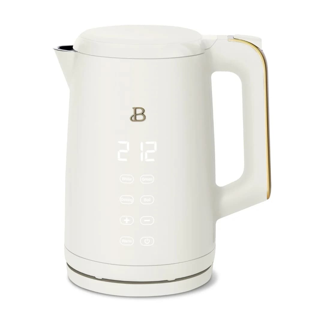 1.7L One-Touch Electric Kettle in White Icing Finish