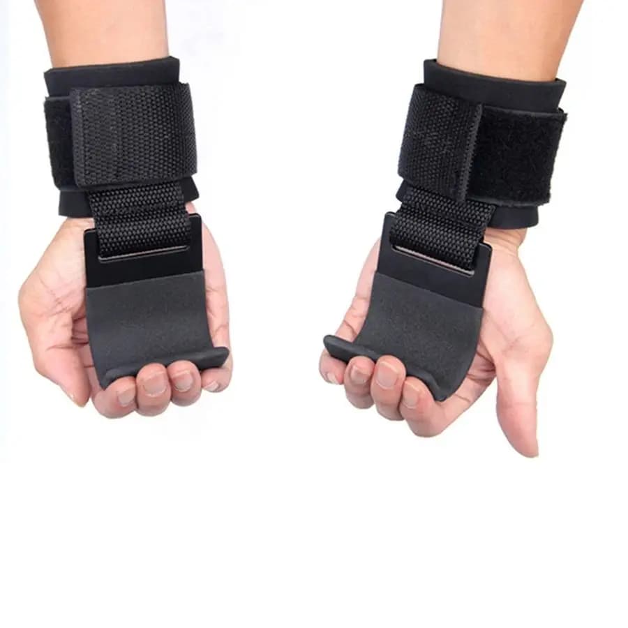 Metal pull-up wrist protector with neoprene padding Power lifting weights handlebars accessories for fitness training safety