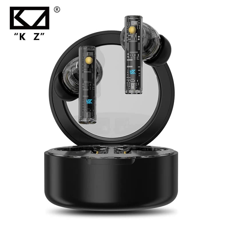 KZ Carol ANC True Wireless TWS Bluetooth 5.3 Auricolare 6 microfoni Auricolari stereo impermeabili in-ear con cancellazione attiva del rumore