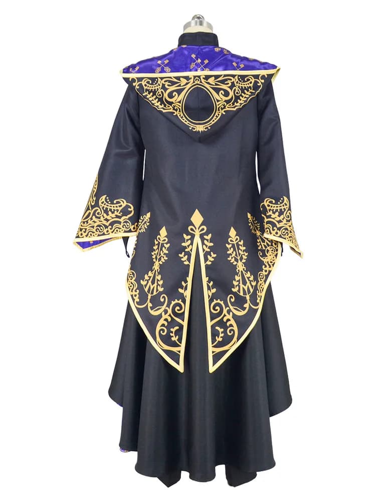 COFUN Game Twisted Wonderland Riddle Cosplay Costume Black Fancy Dress Women Men Uniform Outfit Party Carnival Outfits