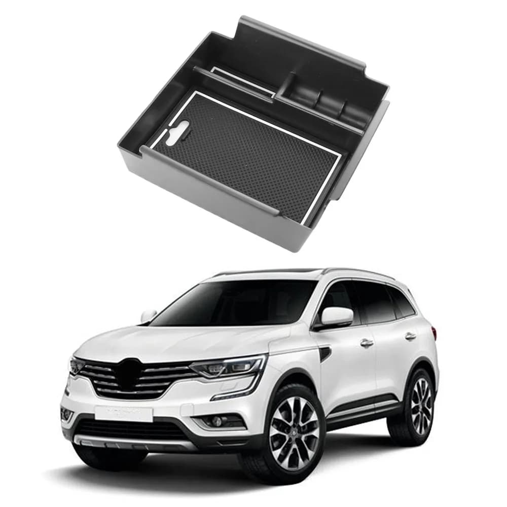 Scatola portaoggetti bracciolo auto per Renault Koleos Samsung QM6 2017-2022 Contenitore di controllo centrale Accessori interni