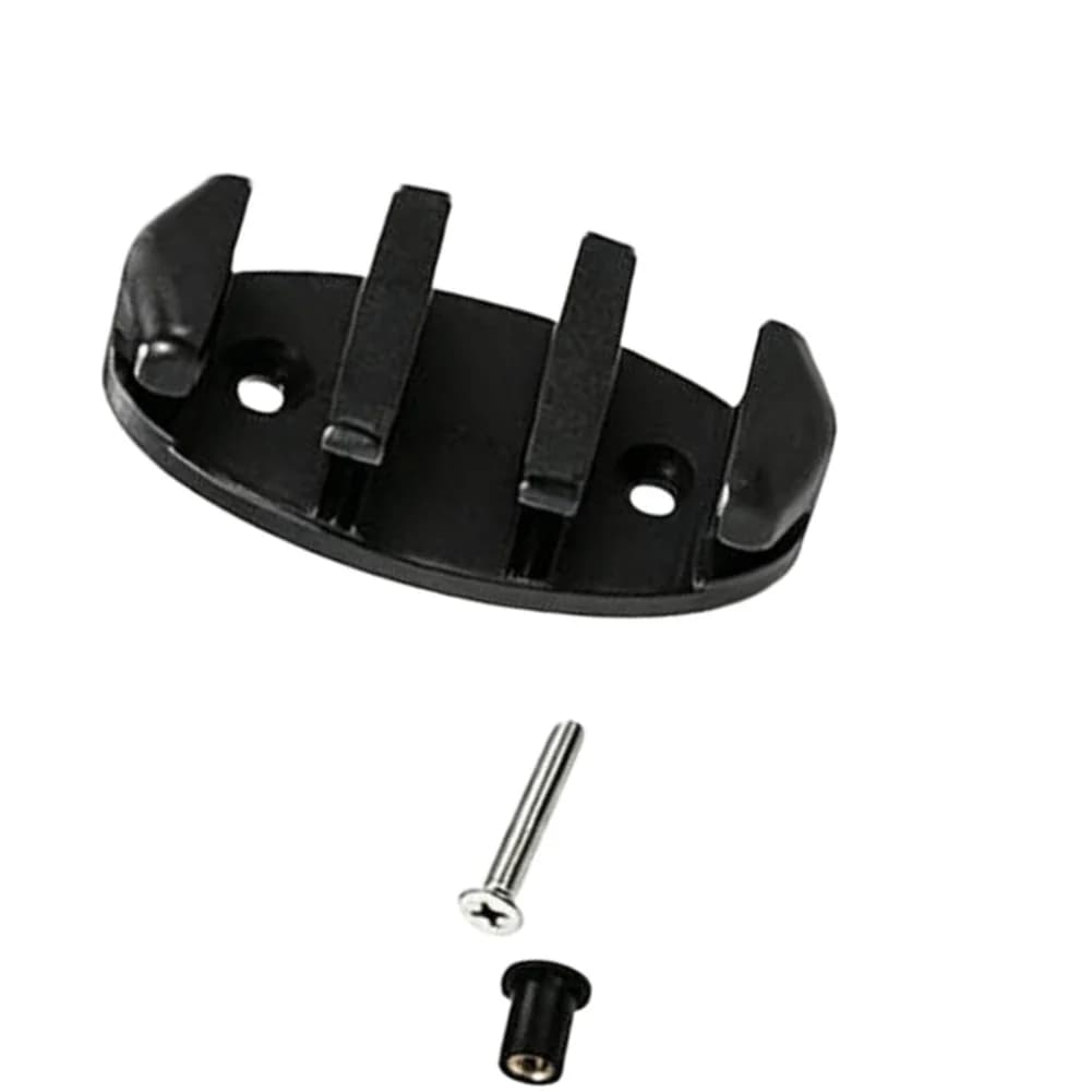 Nylon Zig For Zag Anchor Cleat With Screws For For Kayak Canoe Boat Secure Mooring Deck Hardware Marine Accessories