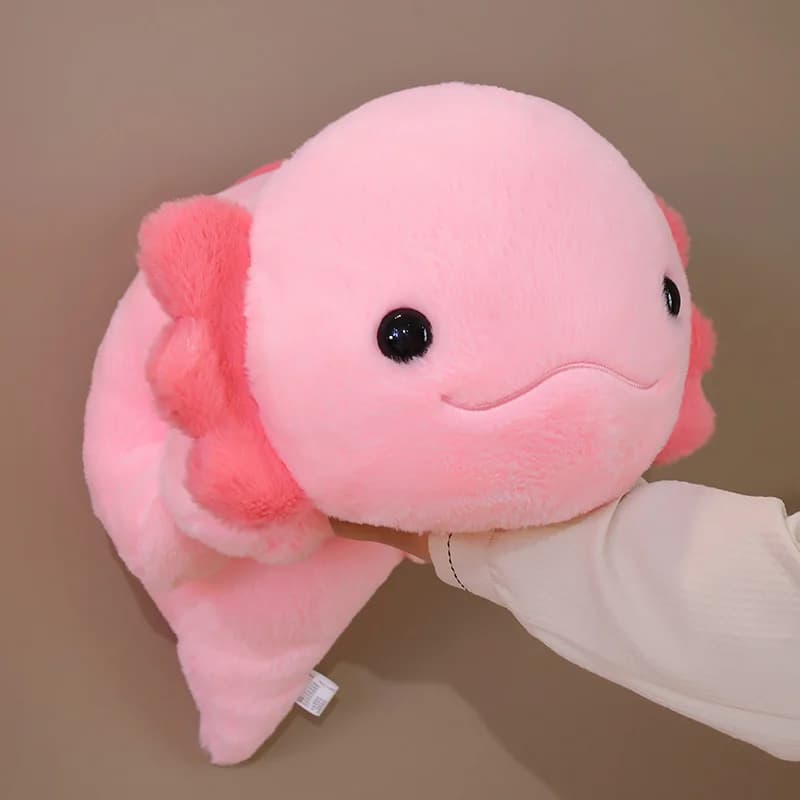 Simpatico cartone animato Axolochi Axolotl peluche morbido Ambystoma messicanum peluche bambola peluche cuscino cuscino ragazza regalo per bambini casa