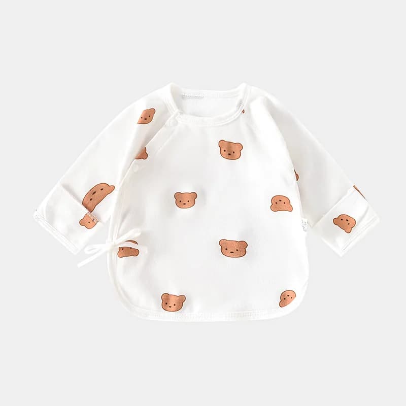 Somenie Abbigliamento per Neonati Senza Cuciture 100% Cotone Giacca Estiva e Autunnale per Bambini e Bambine Top per Neonati