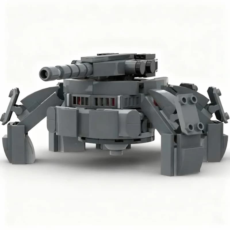 Set di Costruzioni MOC HAD T Tartaruga, 311 Pezzi, Giocattolo Creativo Educativo, Regalo di Natale e Compleanno