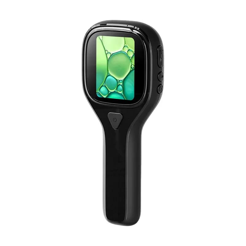 Fotocamera per microscopio portatile per bambini Schermo da 2 pollici Zoom 200x Mini regalo di compleanno di Natale