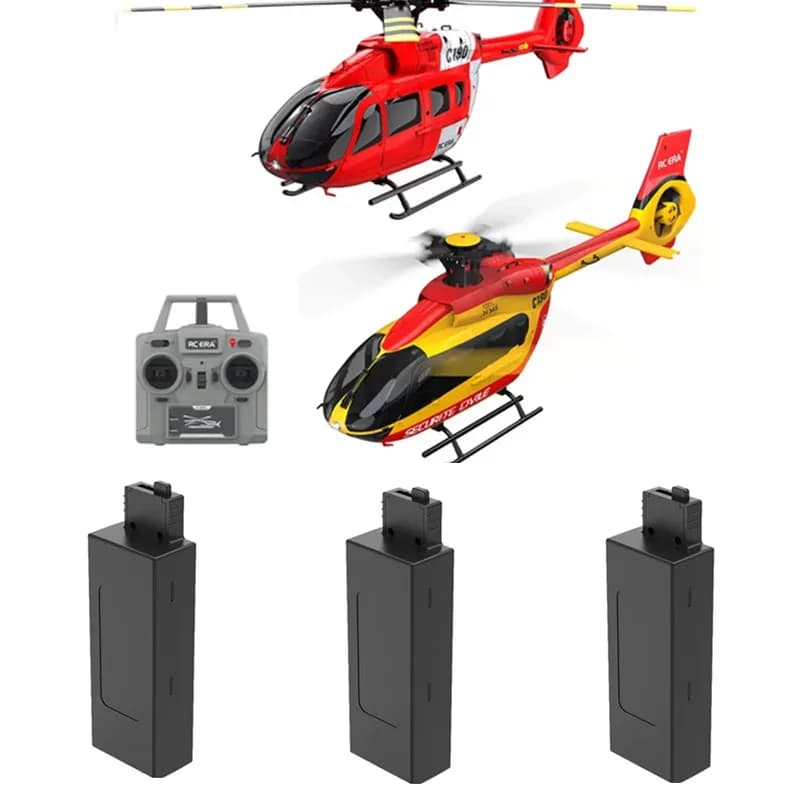Batteria per Elicottero RC C190 H145 7.4V 1200mAh, Ricambio per Elicottero RC C190 Scala 1:30, Batteria per Giocattolo H145