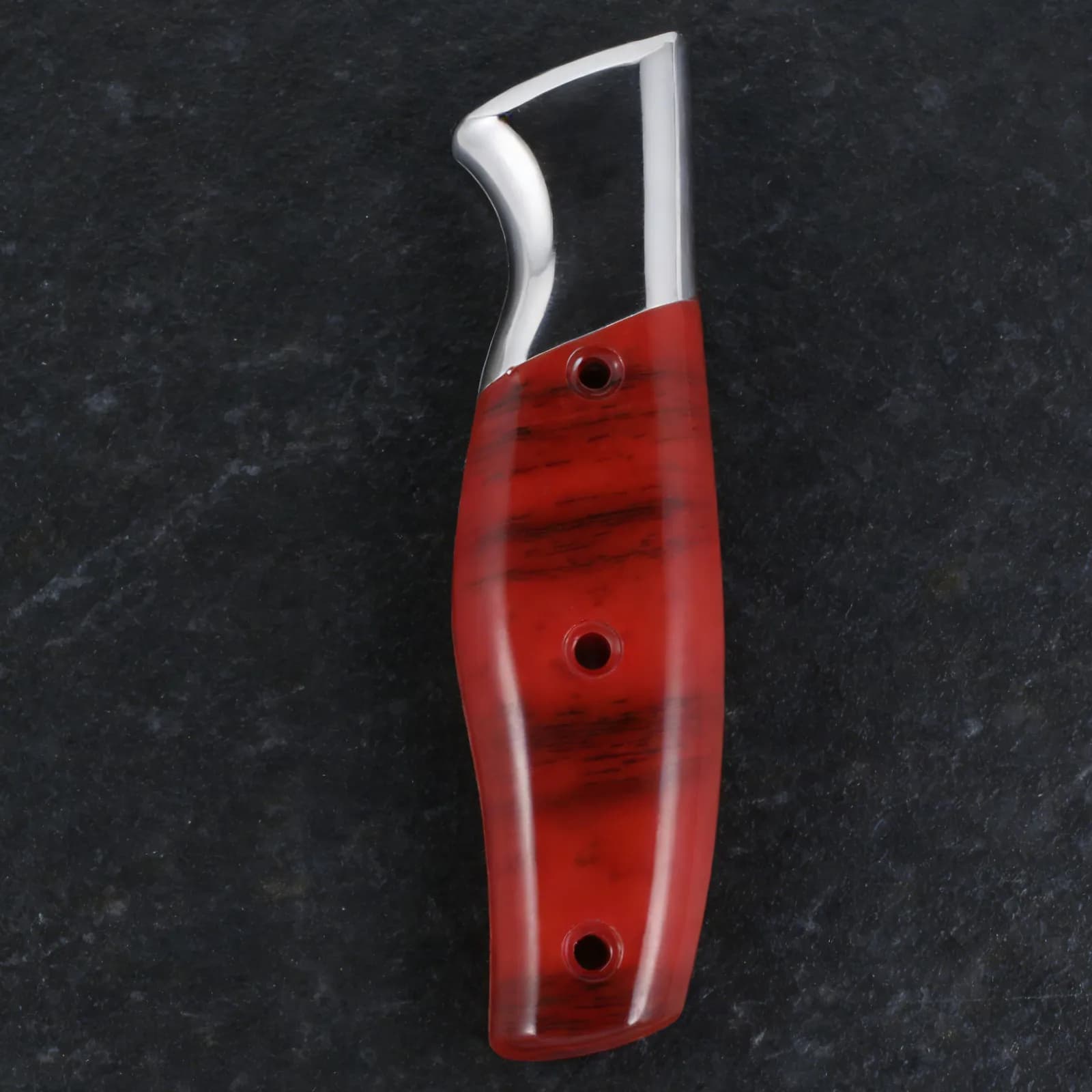 Manico di Ricambio Ergonomico Antiscivolo per Coltelli da Cucina, Facile da Installare, per Coltelli da Chef, da Cucina, da Taglio e per Sushi, 4.92x1.30x0.79in