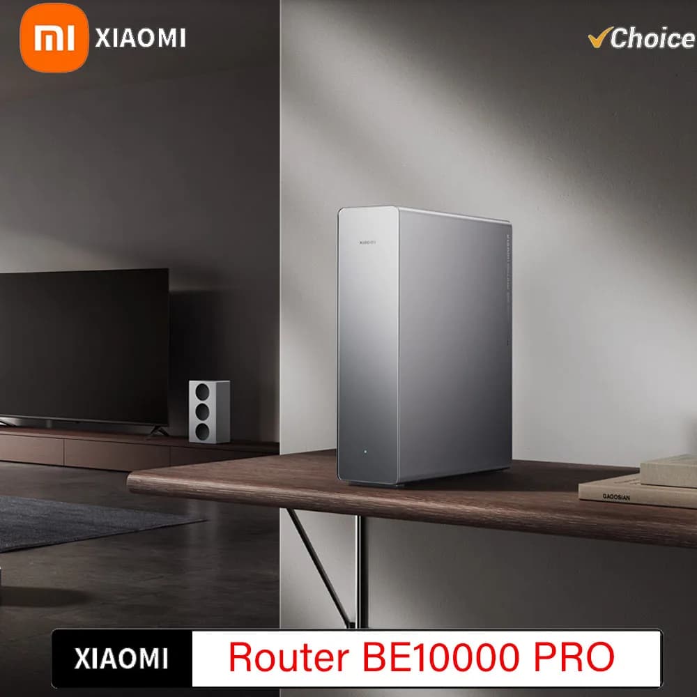Xiaomi Router BE10000 Pro WiFi 7 AI Hub 2GB RAM M.2 Port 10G x 2 2.5G x 4 Adaptive Network Port Mesh USB 3.0 Built in Gateway CN
