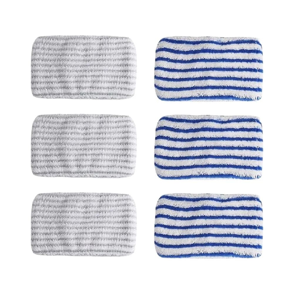 6 Pack Microfiber Mop Pads for X-Force For Flex 11.60 14.60 15.60 and For Aqua Vacuum Cleaner Mopping System Replacement