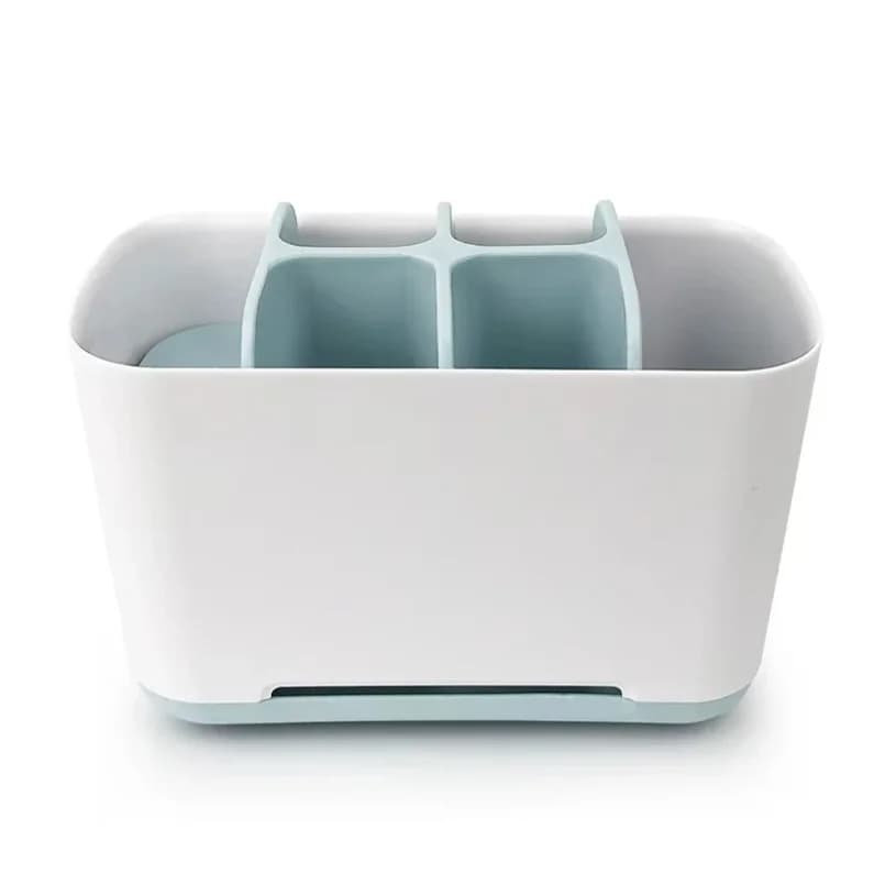 Plastic Electric Toothbrush Holder Bathroom Toothpaste Storage Drawer Stand Home Divided Grid Organizers Detachable Drainable