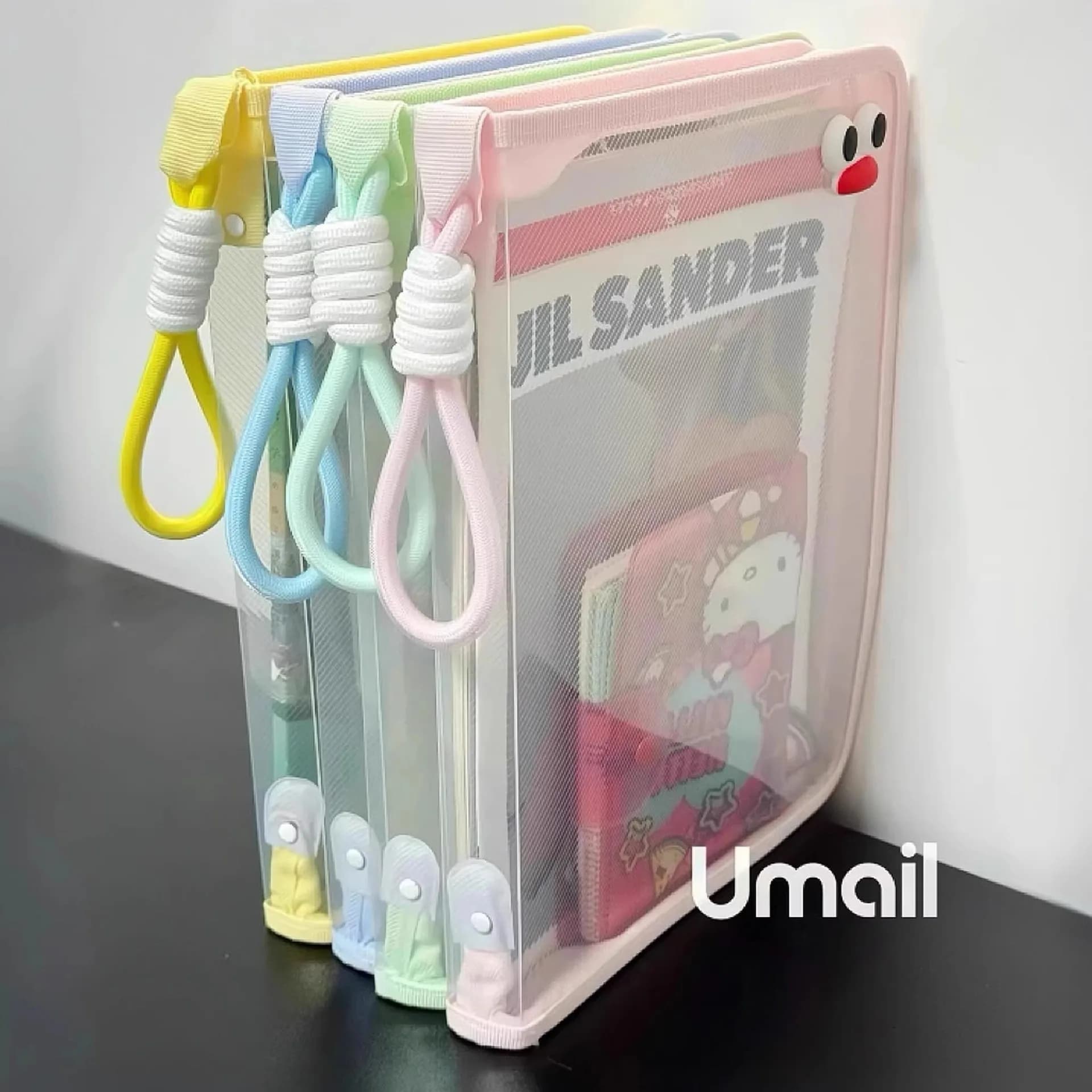 Cartella portadocumenti espandibile in plastica Buste trasparenti con chiusura a scatto Nessun divisori Colori impermeabili di grande capacità adatti alla lettera