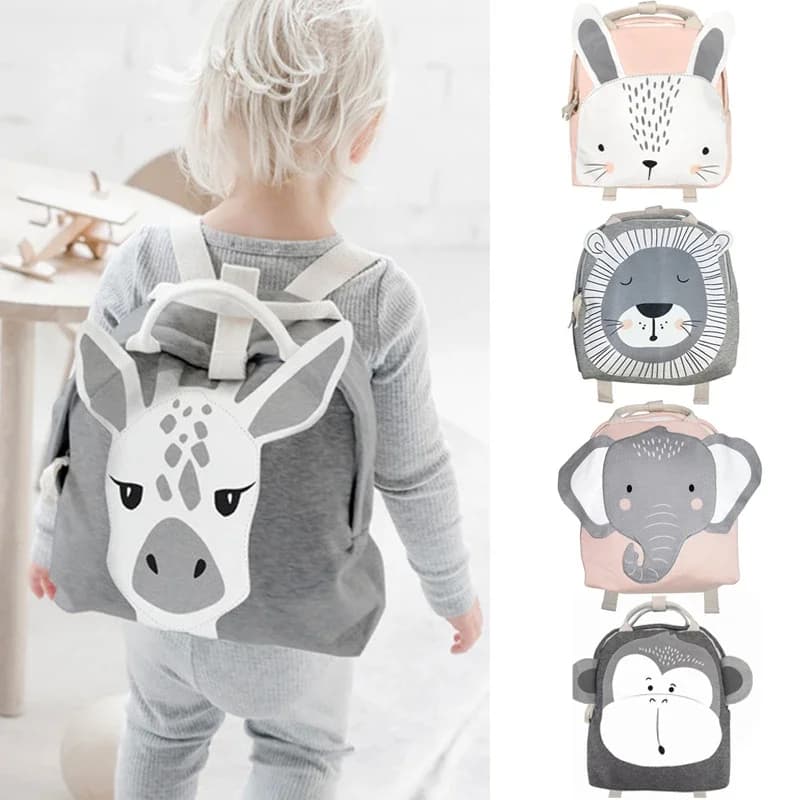 Zaini di peluche animali scimmia e Koala giocattoli per bambini per bambini perfetti per i viaggi all'aperto della scuola e le avventure dell'asilo