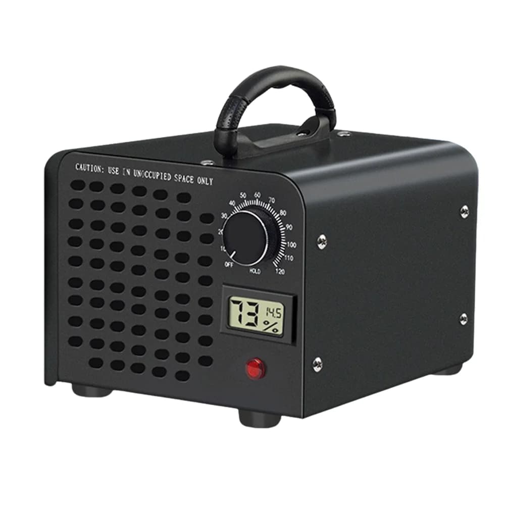 Generatore di ozono Macchine per ozono da 60000 mg/h con display per uso domestico e commerciale Auto Seminterrato Uffici Fumo e stanza per animali domestici