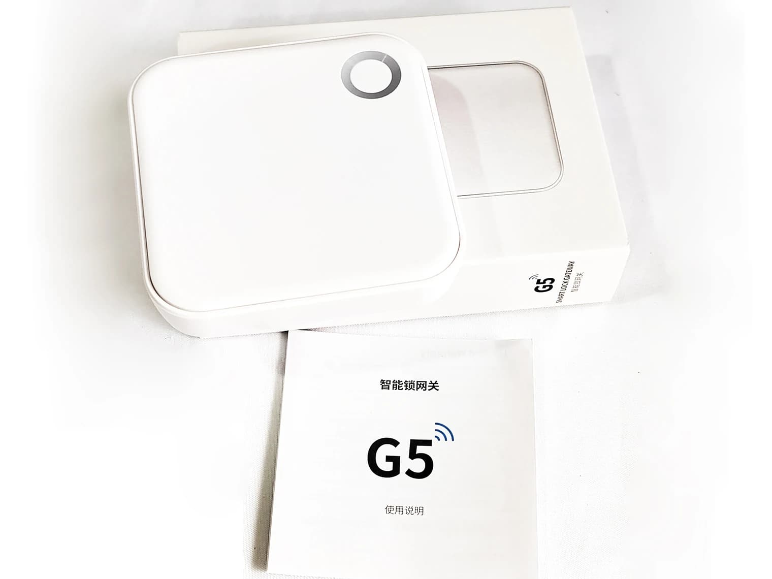 Gateway G5 TTlock per WiFi 5G, compatibile con l'app TTLock o TTHotel, Gateway WiFi G5 2.4G&5G per il controllo remoto di serrature intelligenti