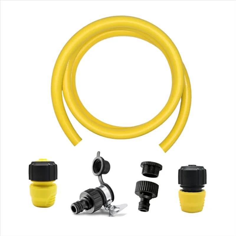AB56-Giunto di arresto dell'acqua con giunto universale 3/4 pollici X 9,84 piedi Kit tubo flessibile da giardino resistente agli urti per rubinetto Karcher