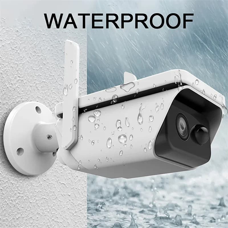 Telecamera WiFi HD da 4MP Pannello solare esterno Telecamera di sicurezza wireless Alimentata a batteria PIR Motion IP66 Telecamera di sorveglianza CCTV ICSEE