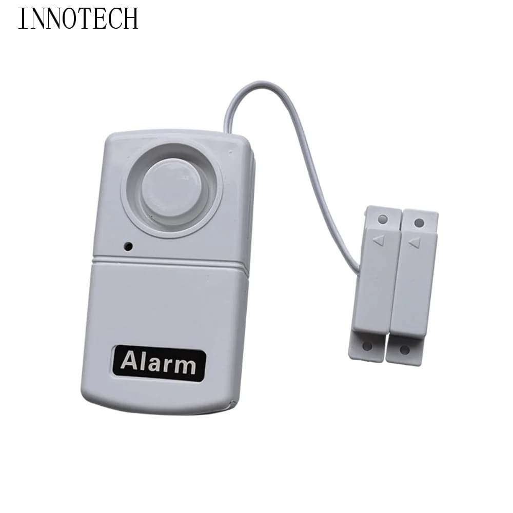 Sensore Magnetico Antifurto a Batteria, Sistema Magnetico per Porte in Plastica, Sensore Wireless Intelligente per Finestre