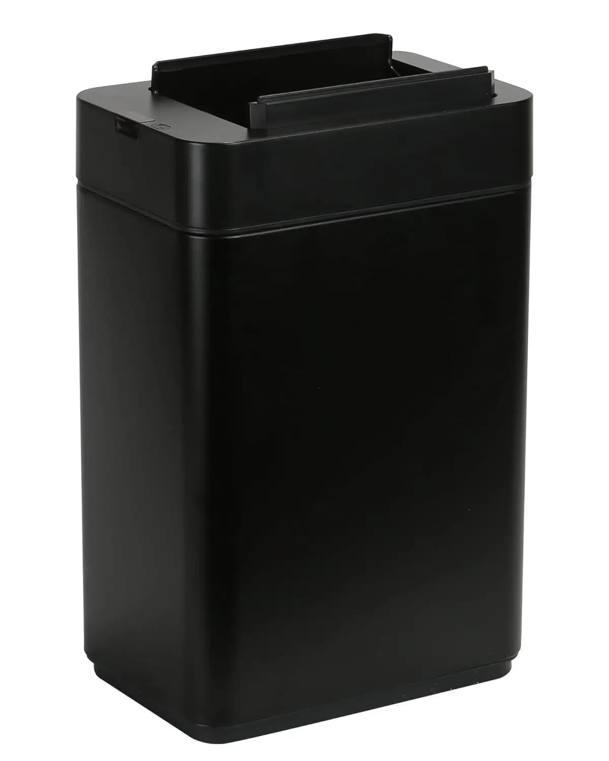 Cestino per Rifiuti Sottile con Sensore di Movimento, 2,6 Galloni, Automatico in Acciaio Inossidabile, Nero per Bagno, Camera da Letto, Ufficio
