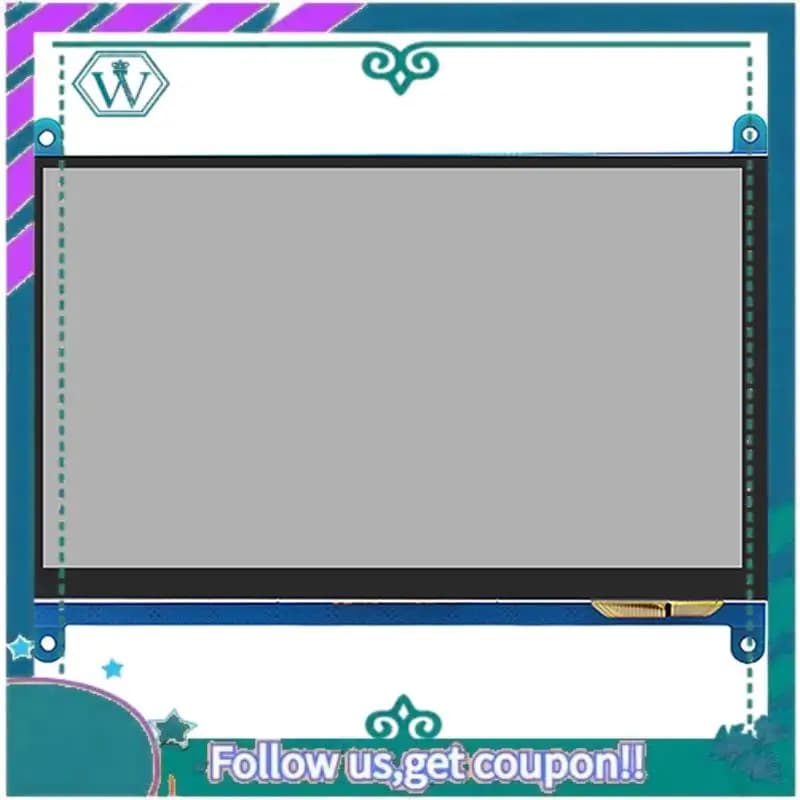 A75Q-Per Raspberry Pi Display da 7 pollici Raspberry Pi5/4B Touch capacitivo Schermo IPS - Interfaccia compatibile 1024X600