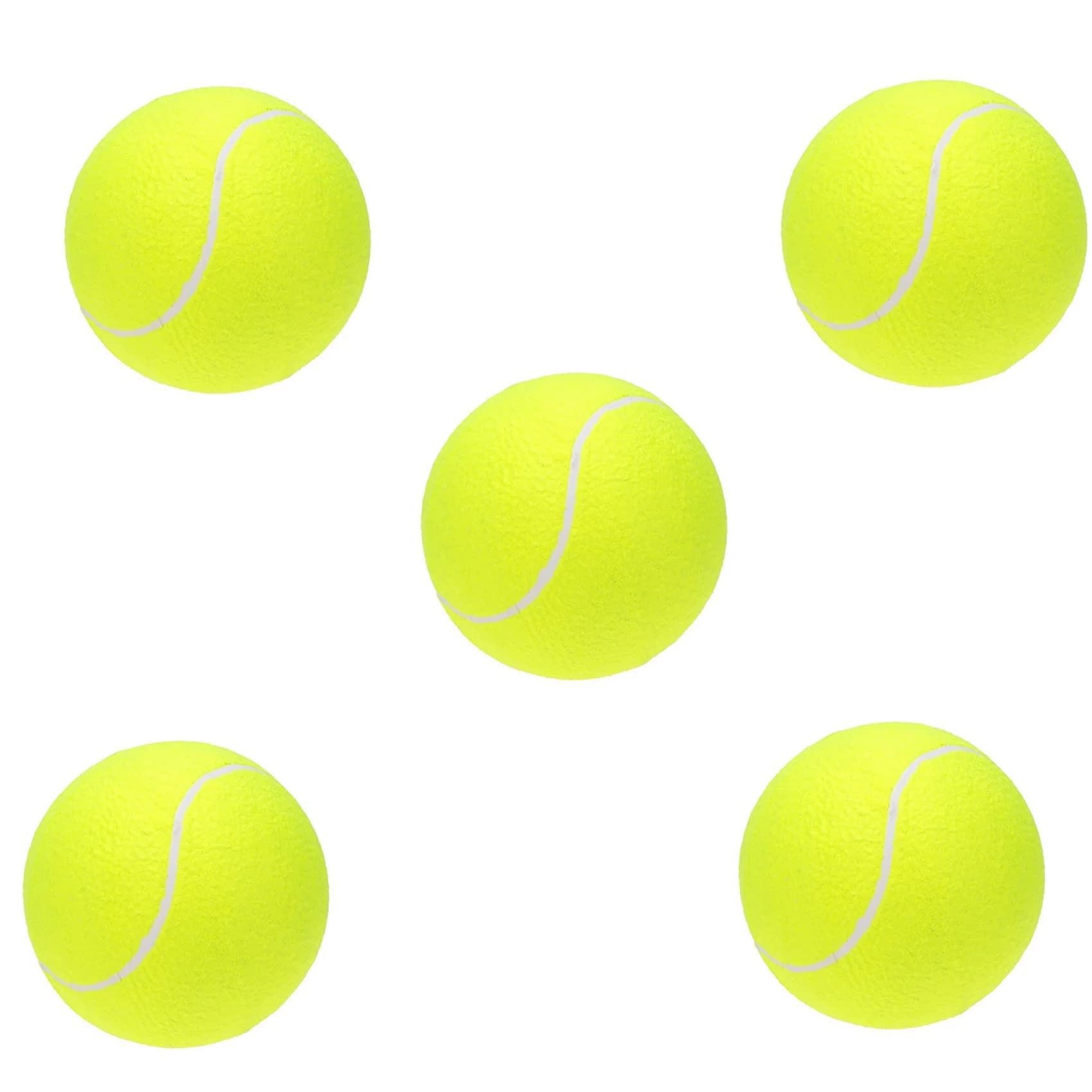 NALFI-5X 9.5 Inch Oversize Giant Tennis Ball For Children Adult Pet Fun