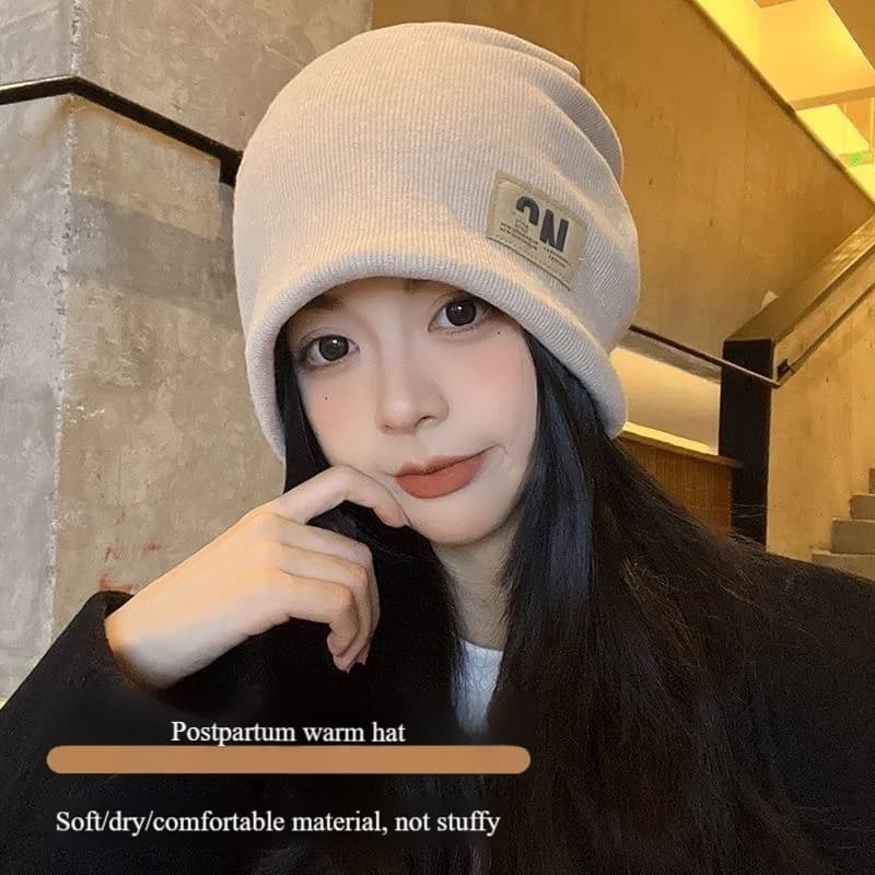 Pile Cap Is Versatile In Spring And Autumn, Making It Look Small, Windproof, Soft, Breathable, And Comfortable To Wear