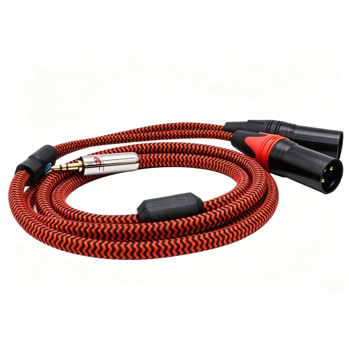 Cavo audio Premium Mini Jack da 3,5 mm a doppio XLR per PC Mixer amplificatore MP3 Console da 3,5 a 2 XLR Cavo schermante a 3 pin 1M 2M 3M 5M 8M