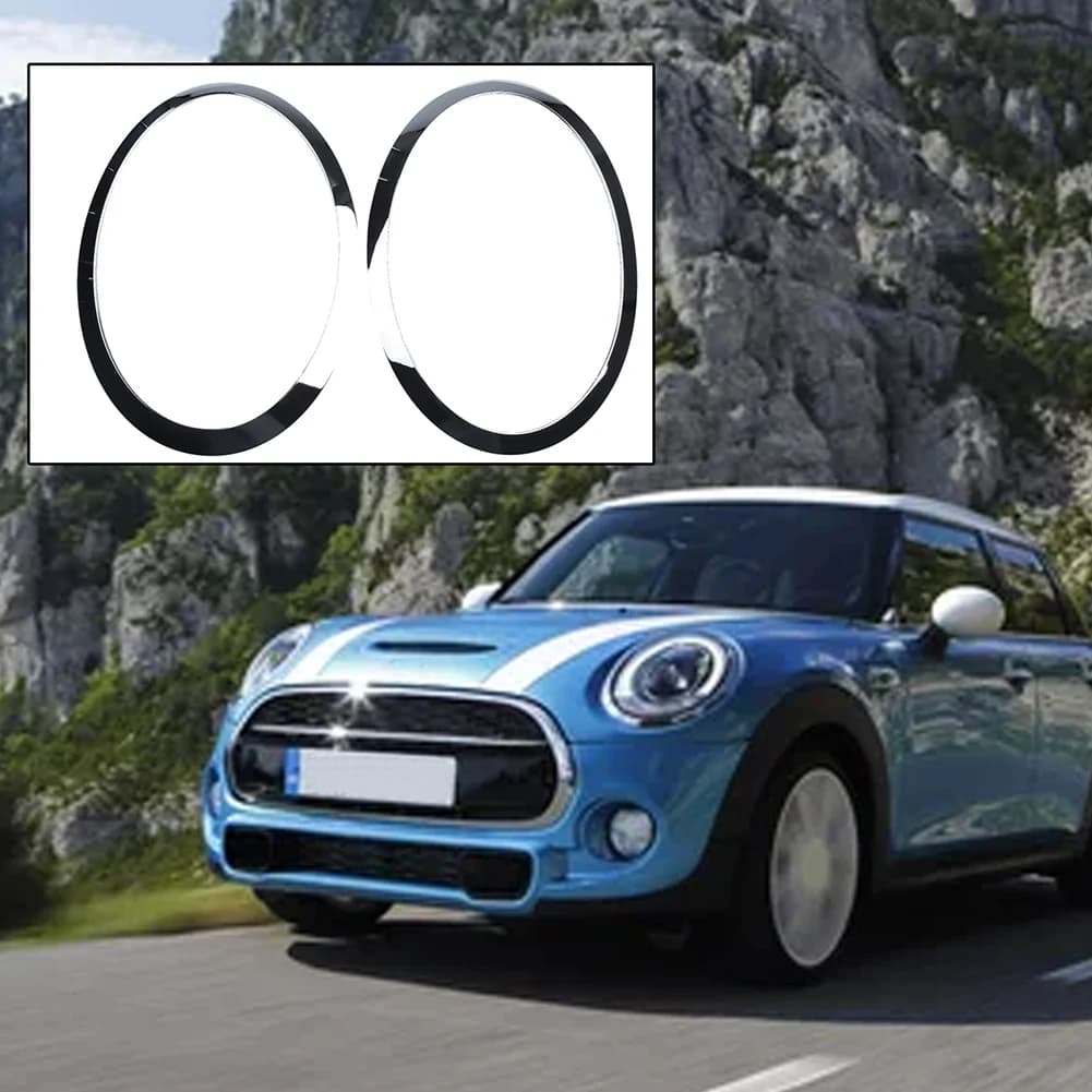 1Pair Faro Trim Anello Coperture Per MINI Cooper F55 F56 F57 2014-2024 Per F54 Clubman 51137300631 51137300632 Accessori Auto