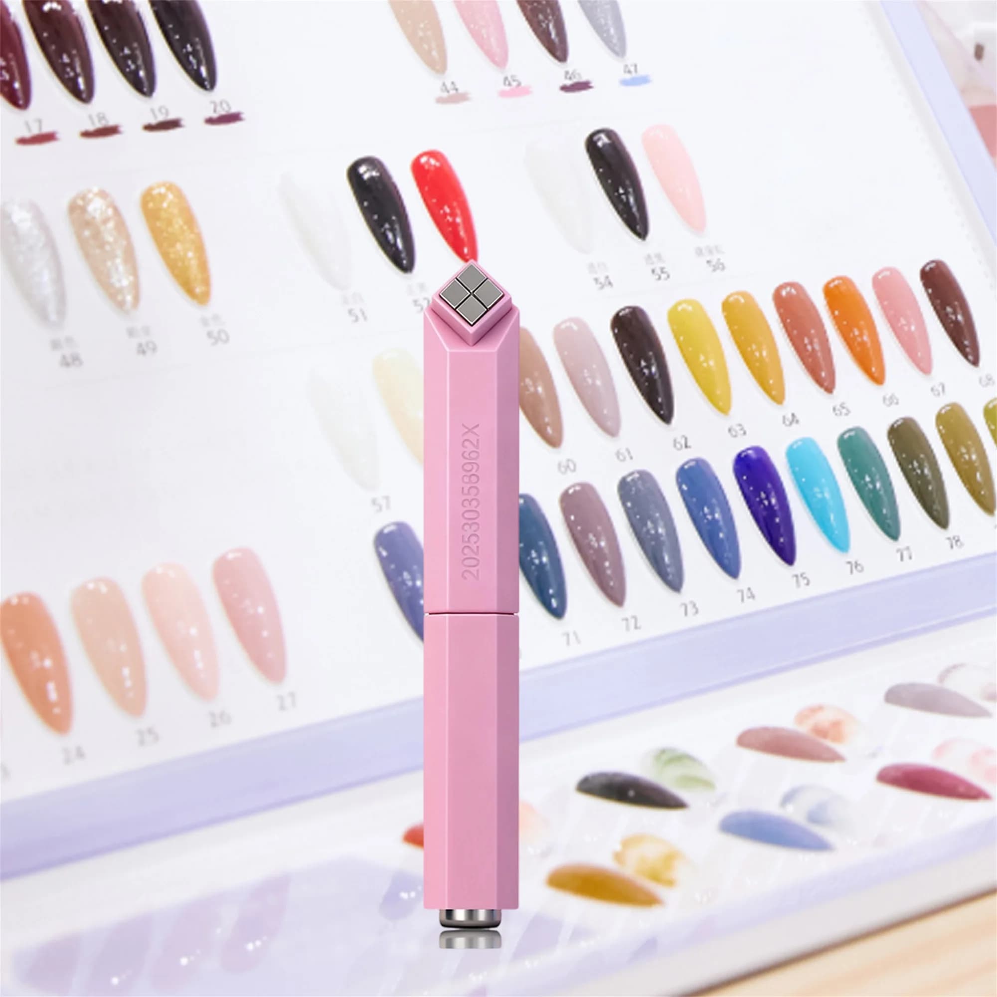 Kit magnetico per nail art Cat Eye 4 in 1 - Strumenti professionali per manicure per disegni di unghie multifunzionali