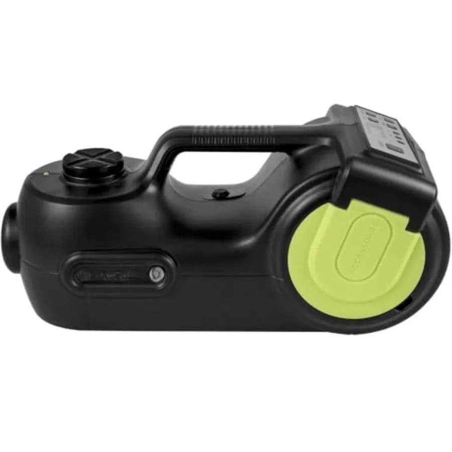 Martinetto Idraulico Elettrico per Auto da 5 Tonnellate con Luce LED Integrata e Gonfiatore Pneumatici, Sollevatore Elettrico da Pavimento con Chiave a Impatto per SUV e Camion