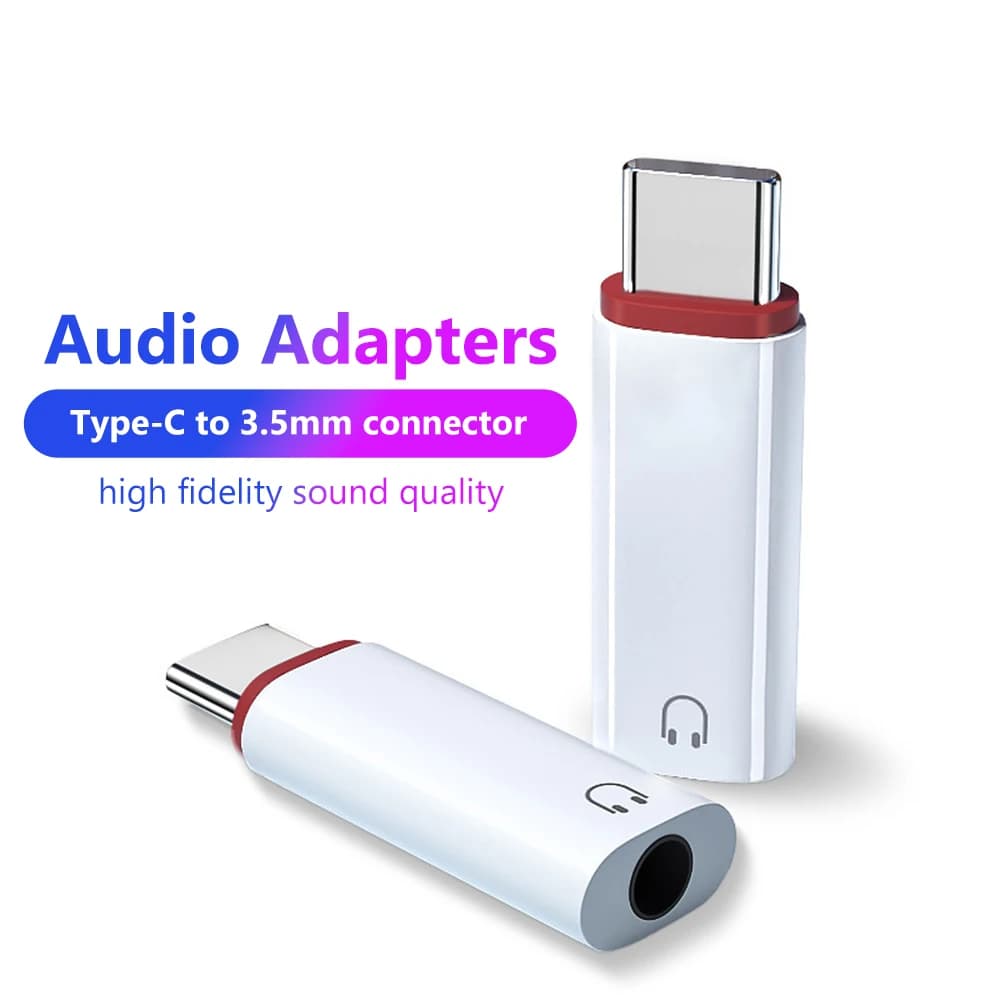 Adattatore da USB-C a Jack da 3,5 mm, Convertitore Audio AUX USB-C a 3,5 mm, Connettore per Cuffie per Telefoni Android Huawei Xiaomi Samsung