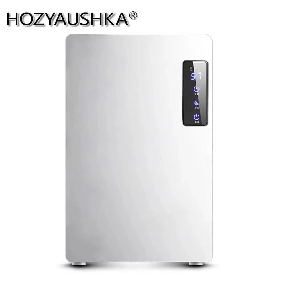 Dehumidifier 90 W, HOZYAUSKA, water tank 2.2 L, effective drainage area 30, Automatic defrosting at low temperature