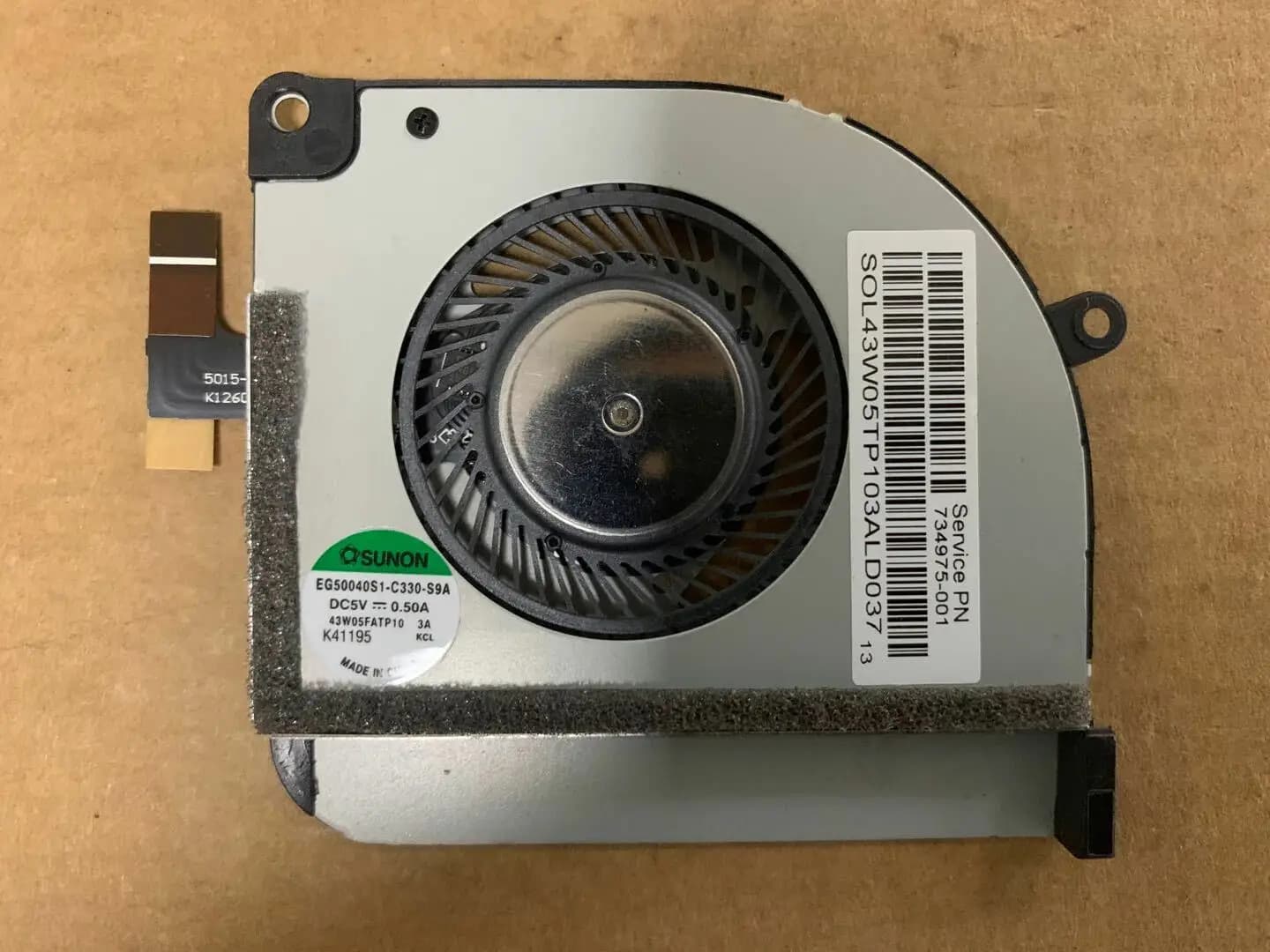 Per HP Split 13 13-M X2 13-M000 13-M010DX 734975-001 VENTOLA DI RAFFREDDAMENTO CPU