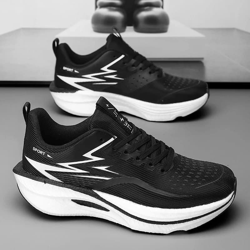 Men's Sports Shoes Plus Size, Breathable and Lightweight With Carbon Plate, Comfortable Sport Shoes for Women